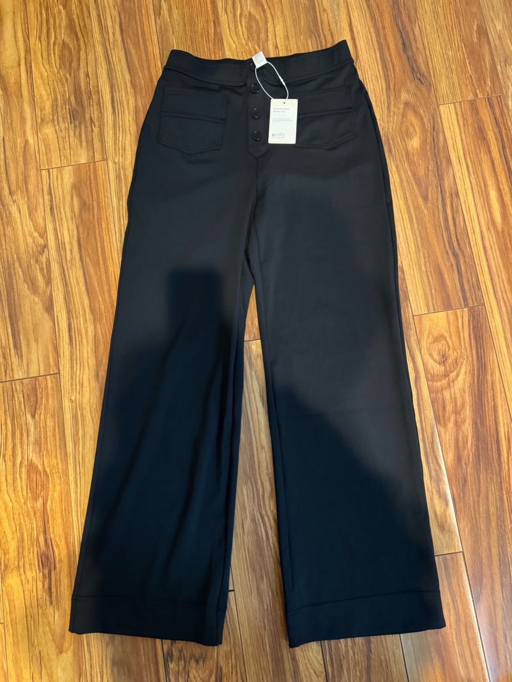 Halara Women’s Black Button-Front Pants